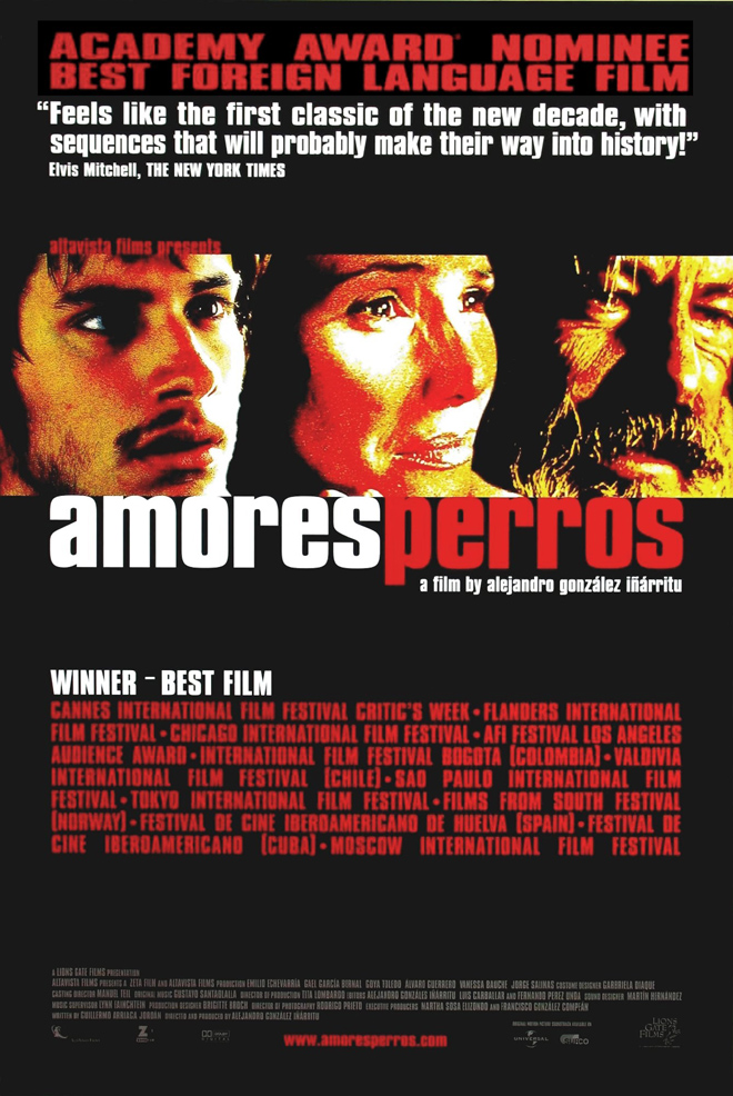 amores perros movie. AMORES PERROS MOVIE POSTER SS ORIGINAL ROLLED 27x40 | eBay