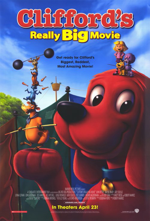 CLIFFORD'S REALLY BIG MOVIE MOVIE POSTER ORIGINAL 27x40 eBay