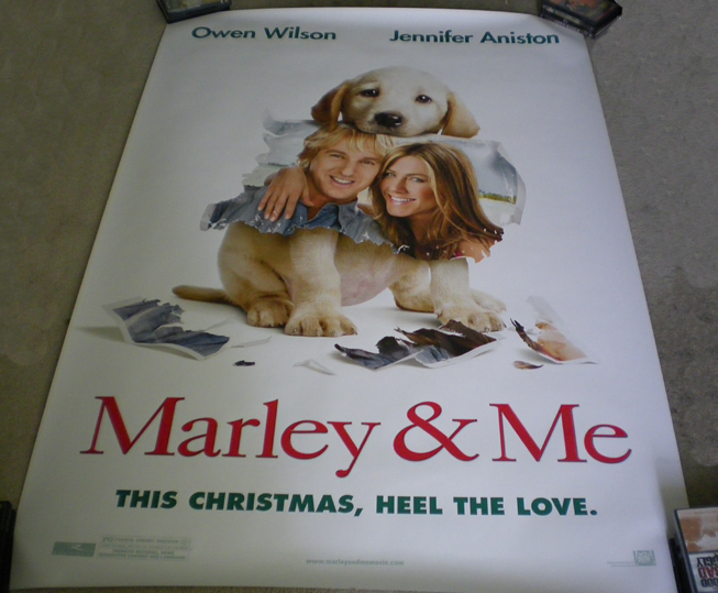 MARLEY amp; ME MOVIE POSTER 2 Sided BUS STOP ROLLED 48x72 | eBay marley and me poster. MARLEY amp; ME MOVIE POSTER 2 Sided BUS STOP ROLLED 48x72 | eBay
