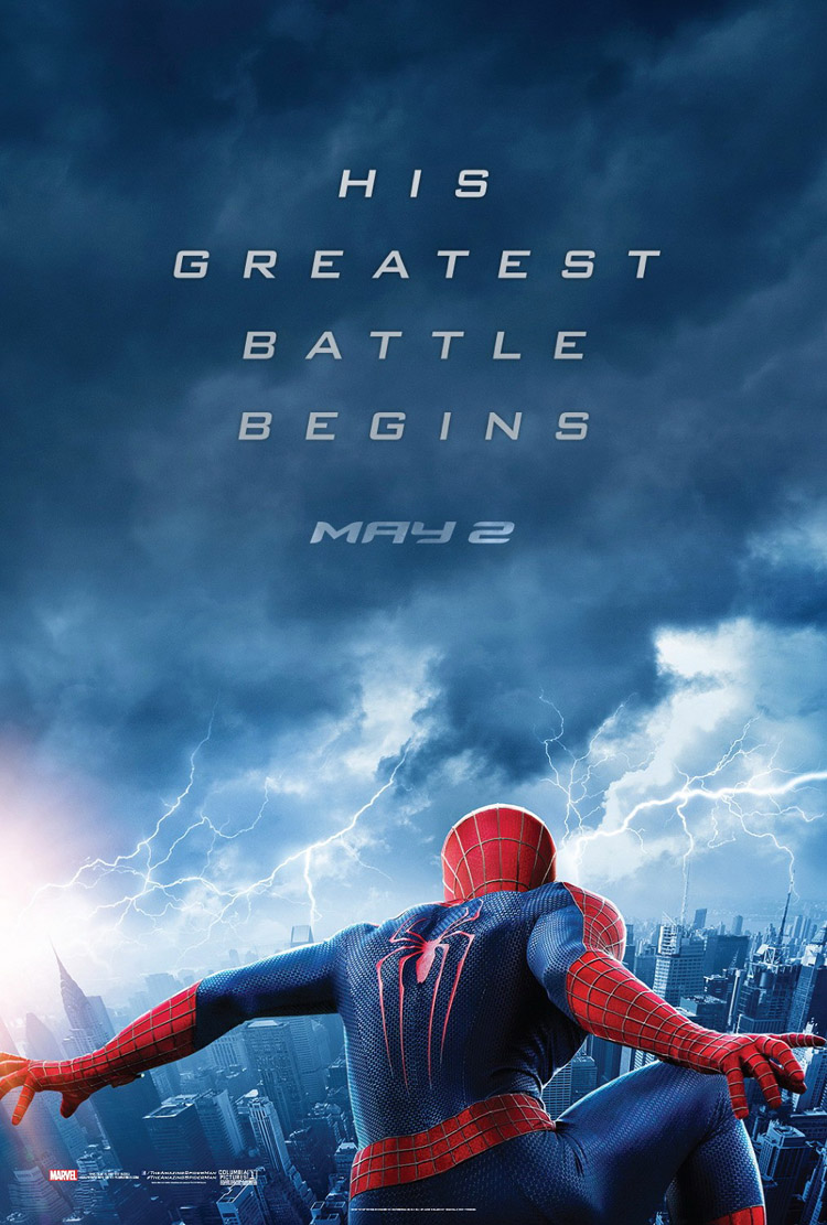 THE AMAZING SPIDER-MAN 2 MOVIE POSTER SS ORIGINAL Advance 27x40