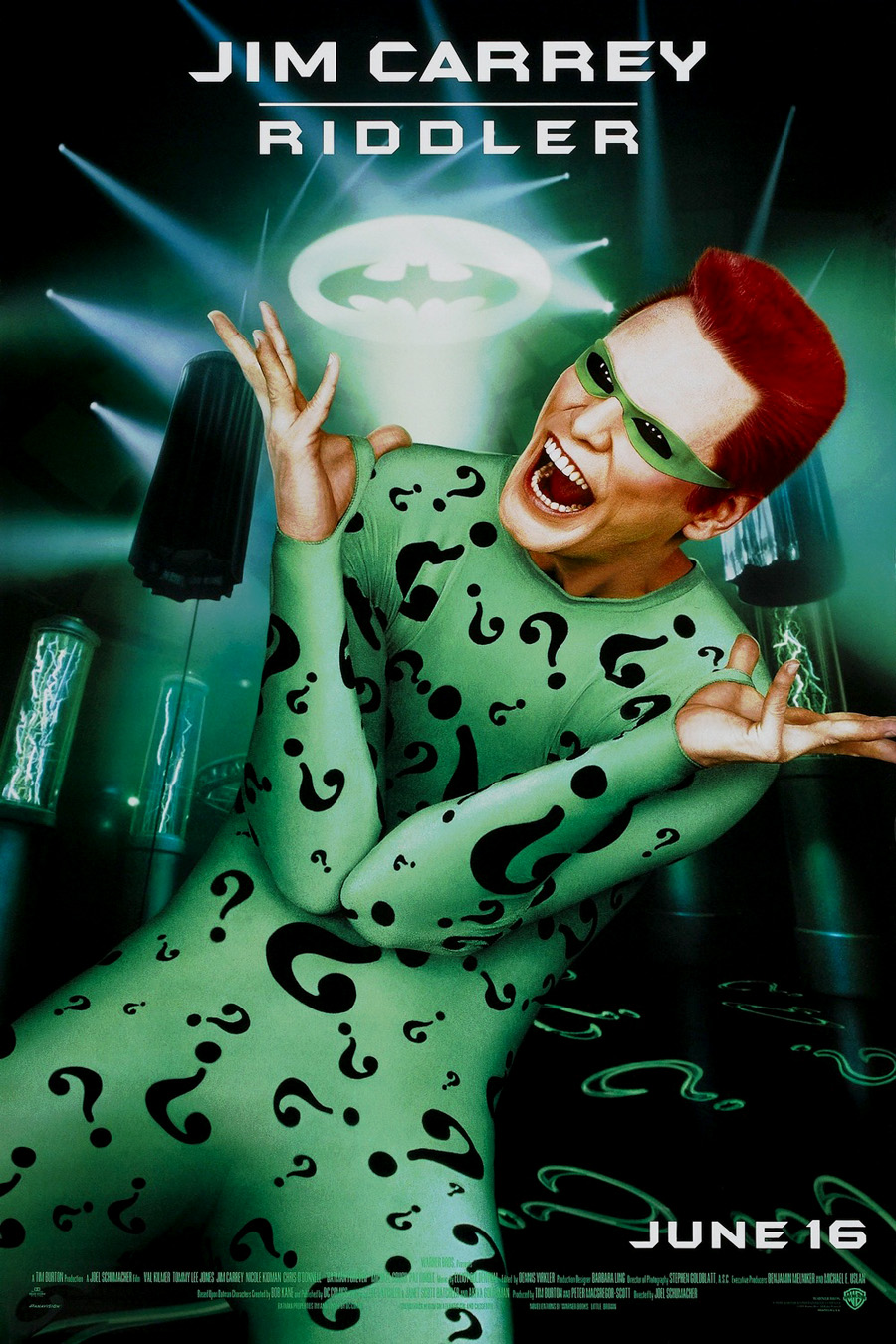 Jim Carrey The Riddler Batman Forever