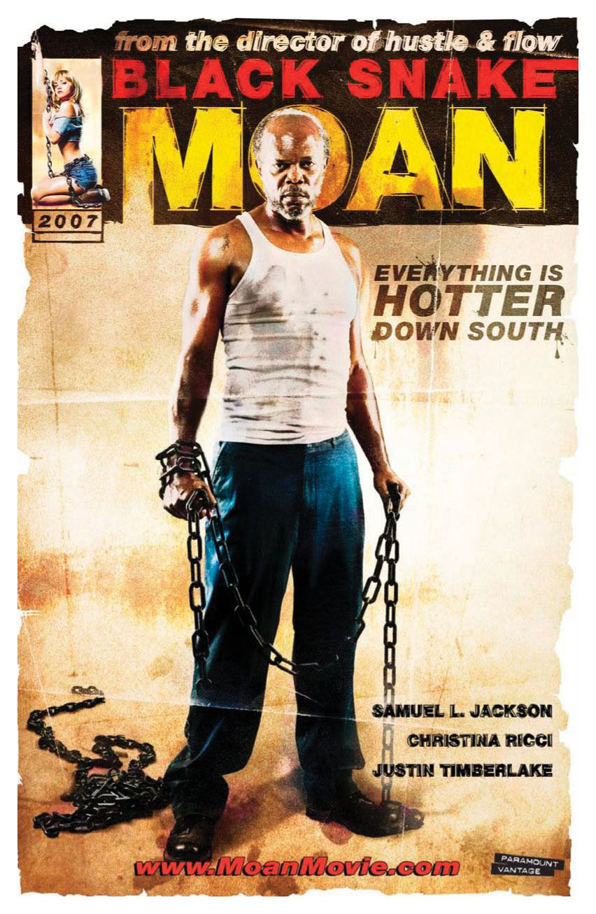 Black Snake Moan BLACK SNAKE MOAN MOVIE POSTER 1 Sided ORIGINAL MINI 13x20 SAMUEL L. JACKSON  | eBay