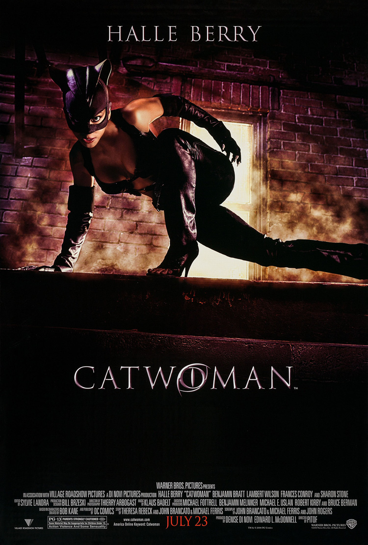 CATWOMAN MOVIE POSTER 2 Sided ORIGINAL FINAL 27x40 HALLE ...