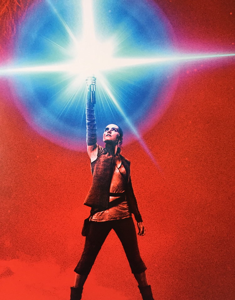 Star Wars: The Last Jedi Teaser Movie Poster – 27x40 Inch Reproduction Print (Unframed)