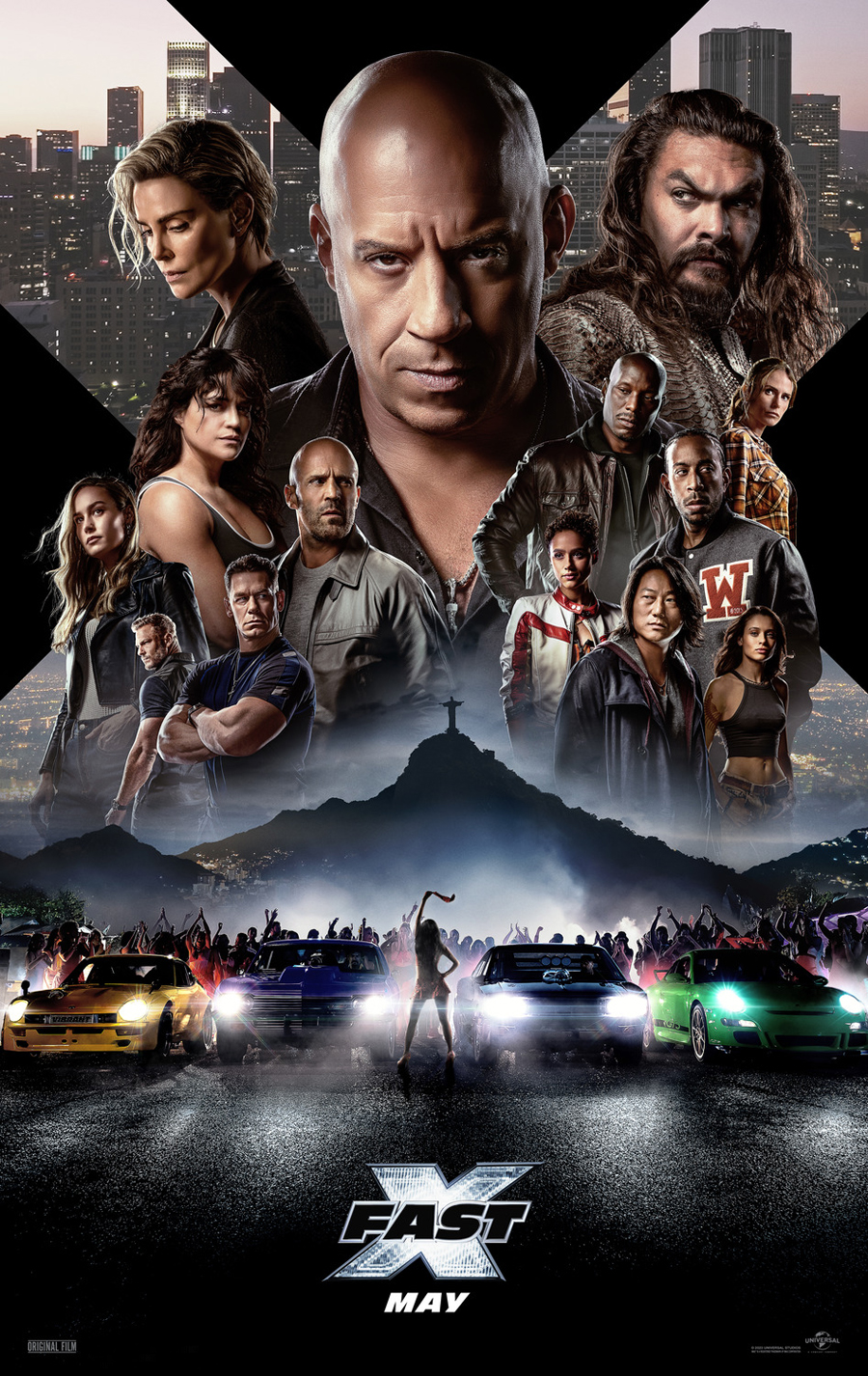 Fast Furious 7 27x40 オリジナル ワンシート 映画ポスター FAST X MOVIE POSTER 2 Sided ORIGINAL FINAL 27x40 VIN DIESEL JASON