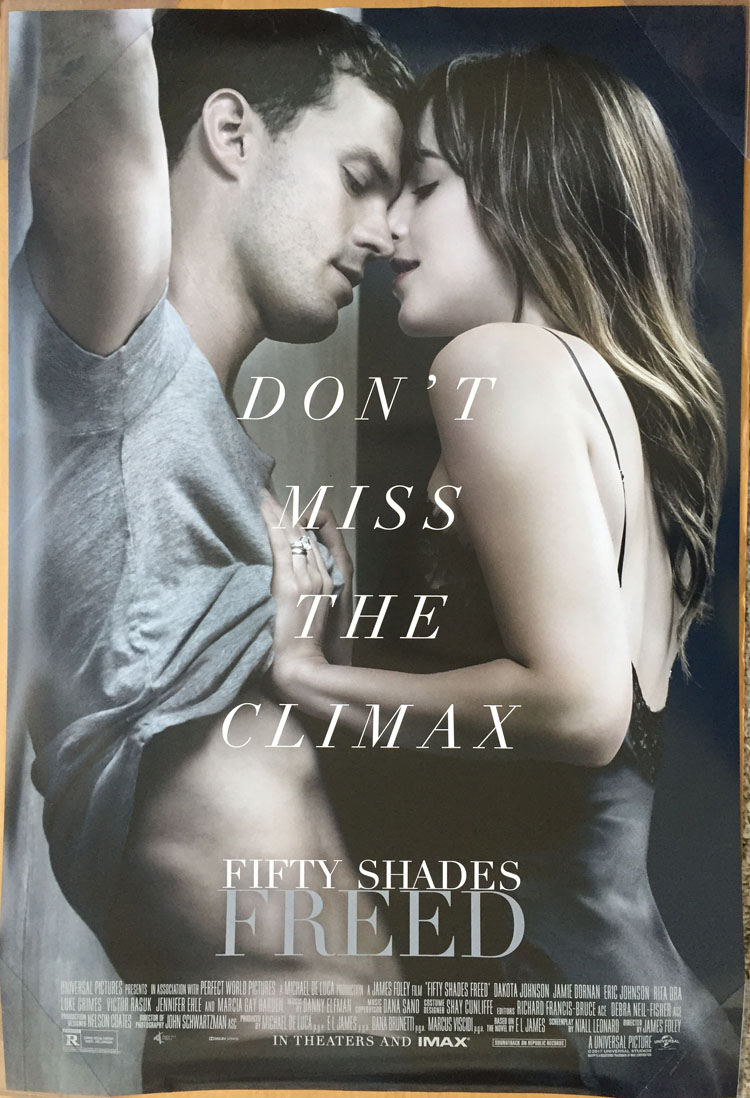 Fifty Shades Freed Movie Poster 2 Sided Original Final 27x40 Dakota Johnson Ebay Fifty Shades Freed Movie Poster 2 Sided Original Final 27x40 Dakota Johnson Ebay