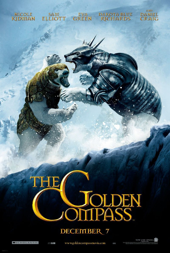 Resultado de imagem para the golden compass movie poster
