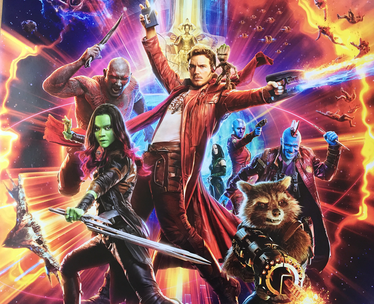 Details About Guardians Of The Galaxy Vol 2 Movie Poster 2 Sided Original Intl Final 27x40