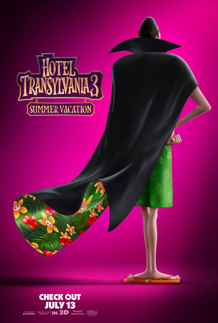Hotel Transylvania 3 /"B/" 27x40 International Original D//S Movie POSTER