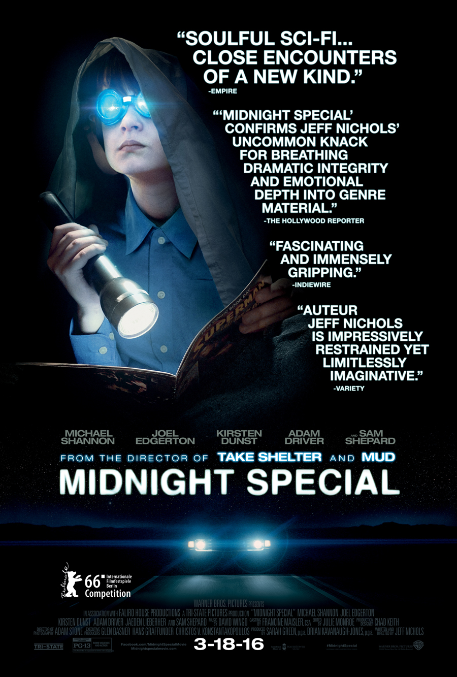 MIDNIGHT SPECIAL MOVIE POSTER 2 Sided ORIGINAL FINAL 27x40