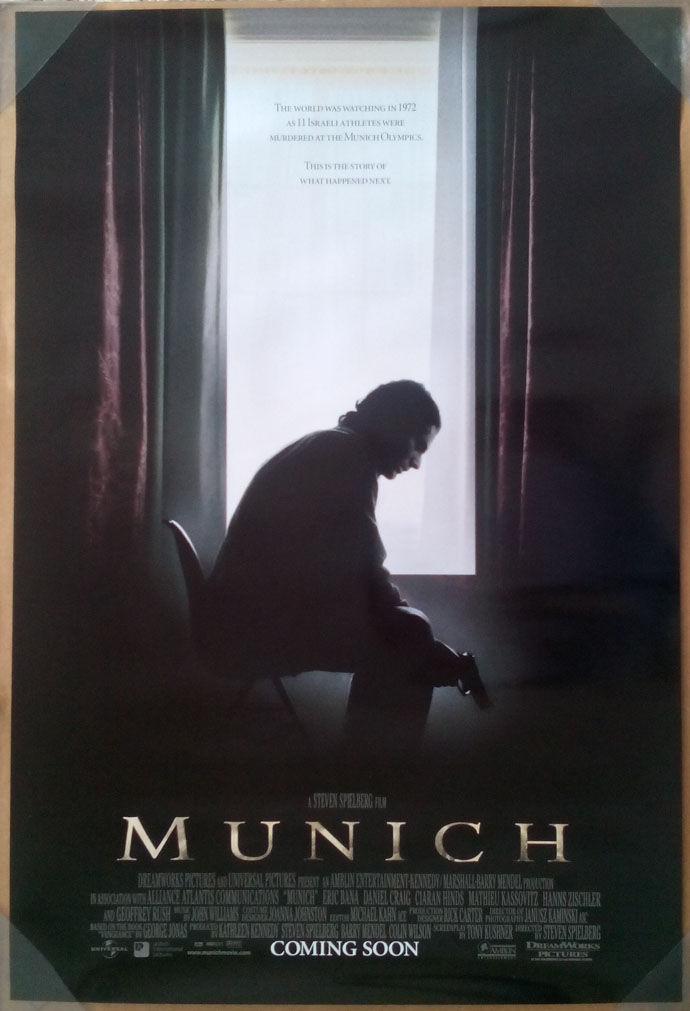 MUNICH MOVIE POSTER 2 Sided ORIGINAL 27x40 ERIC BANA eBay