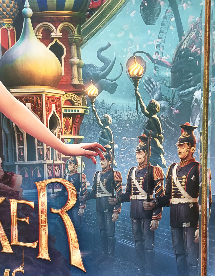 THE NUTCRACKER AND THE FOUR REALMS MOVIE POSTER DS ORIGINAL INTL FINAL