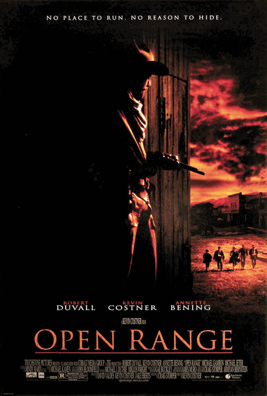 cast of open range cast of open range