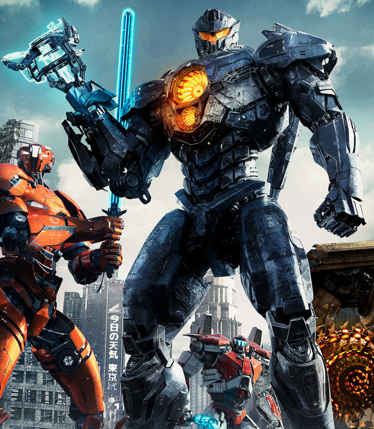 PACIFIC RIM UPRISING MOVIE POSTER 2 Sided ORIGINAL Version C