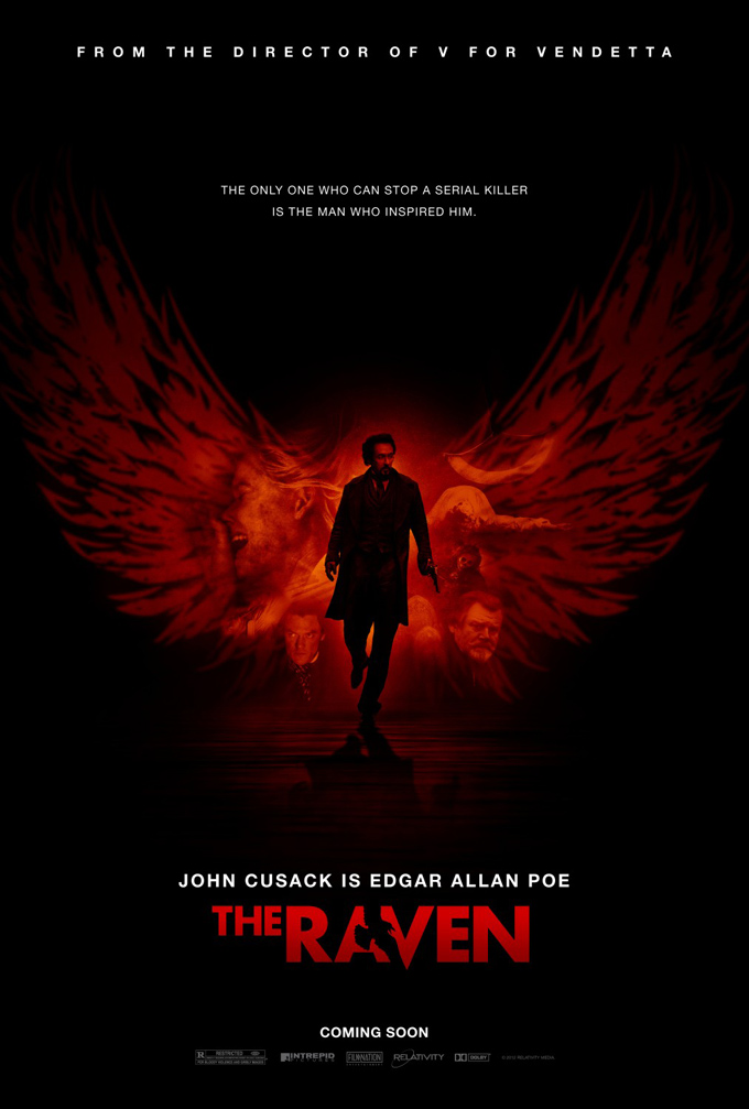 The Raven Movie Poster 1 Sided Original Advance 27x40 John Cusack 