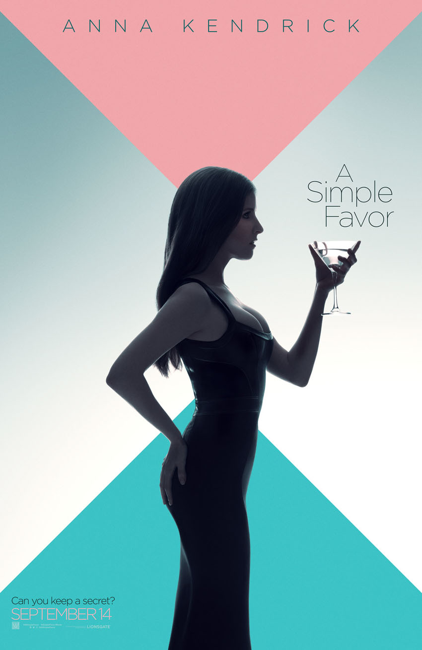 anna kendrick a simple favor black dress MOVIE POSTER 2 Sided ORIGINAL 27x40 Buy Pour Moi Black Strapless Style Size:SMALL 2/4