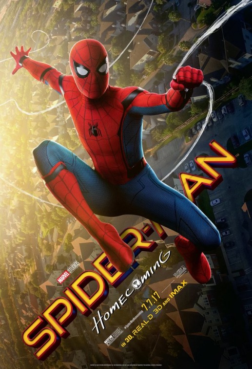 Spider Man Homecoming Movie Poster 1 Sided Original Version B