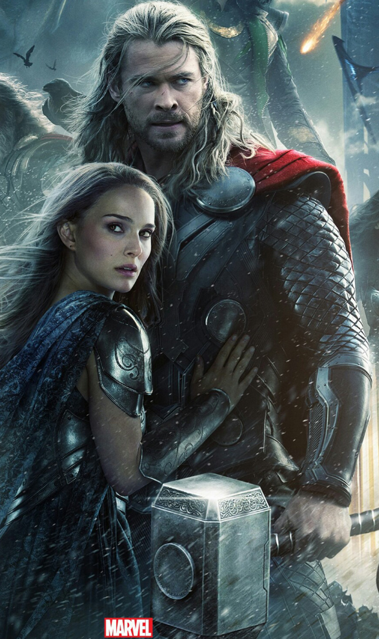 THOR 2 THE DARK WORLD MOVIE POSTER 2 Sided ORIGINAL FINAL 27x40 CHRIS HEMSWORTH eBay