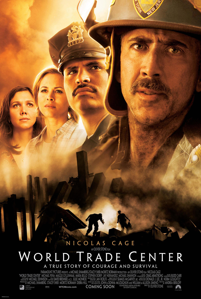 WORLD TRADE CENTER MOVIE POSTER 2 Sided ORIGINAL INTL 27x40 NICOLAS